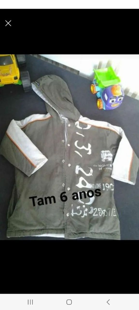 Casaco infantil 