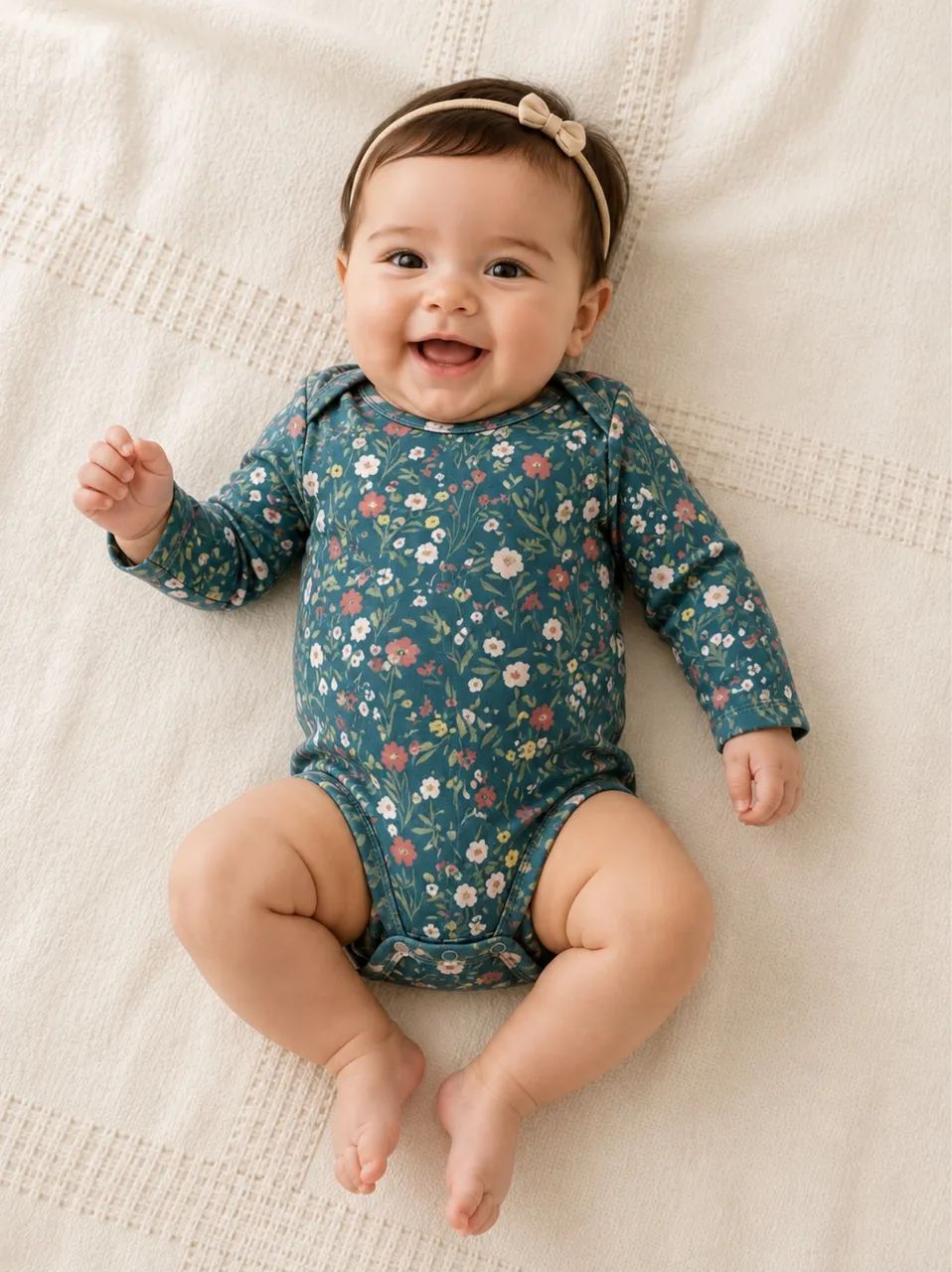 Kit com 3 body bebê CARTERS menina  - Foto 5