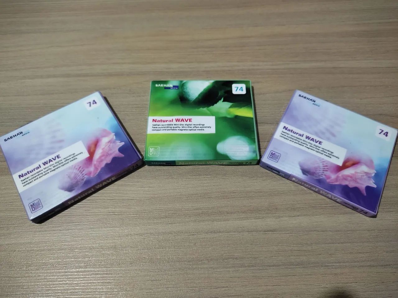 03 Mini Discs Saehan - lacrado