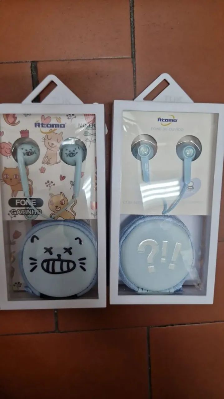 Fone de ouvido com case - Foto 2