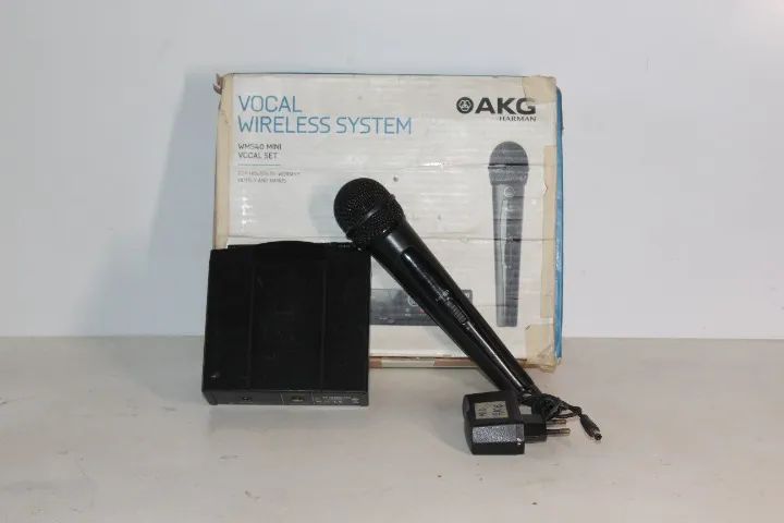 microfone akg wms40 mini vocal - Foto 4