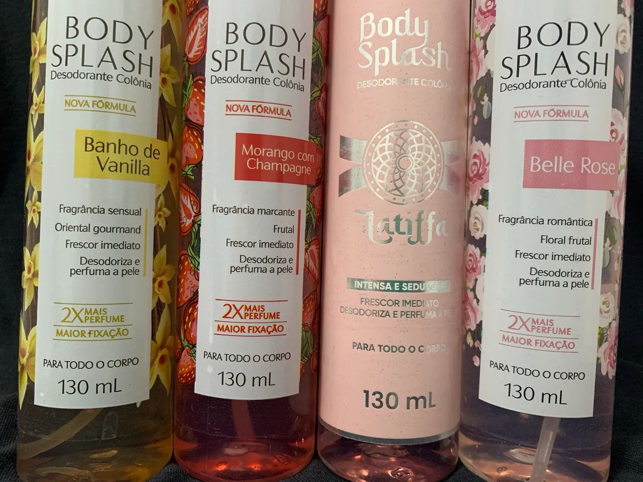 Body Splash Masculino e Feminino 130ml - Foto 3
