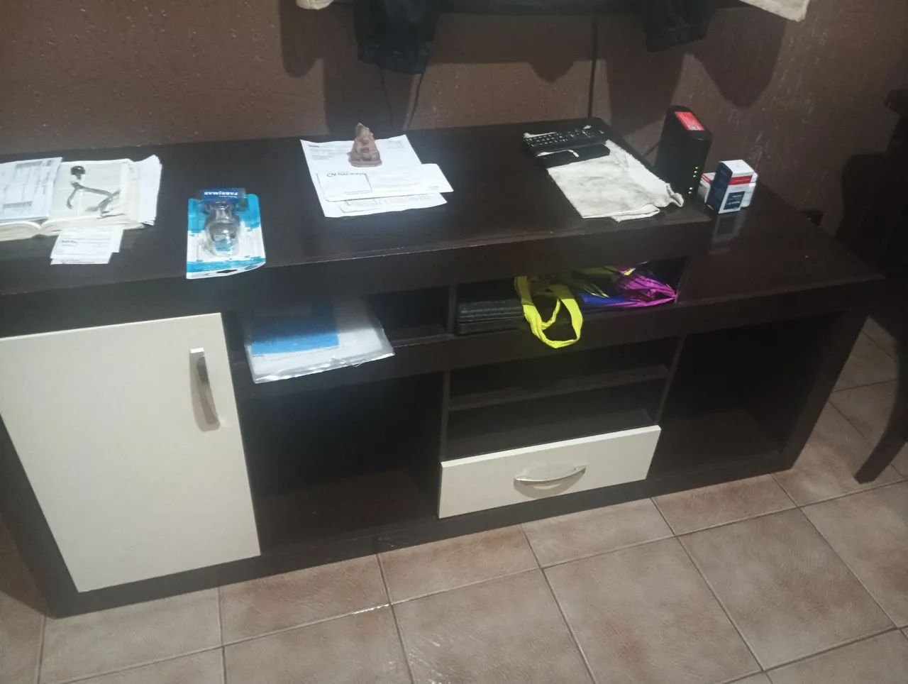 Mesa c/cadeiras + rack - Foto 2