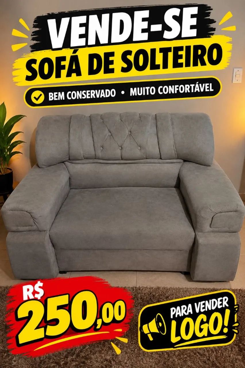 Sofá em perfeito estado e muito confortável 