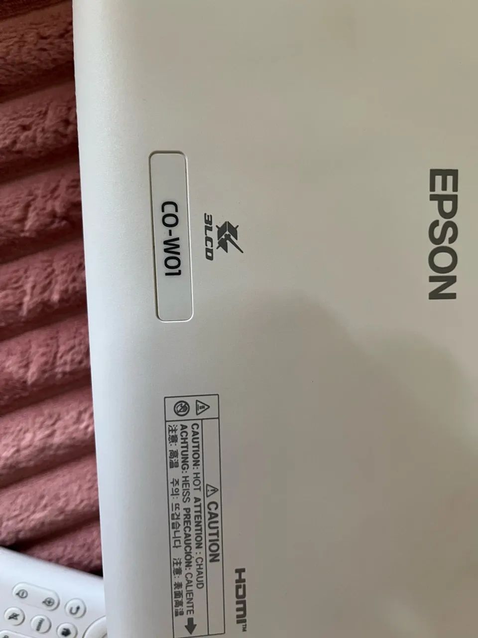 Projetor EPSON CO-W01 - Foto 2