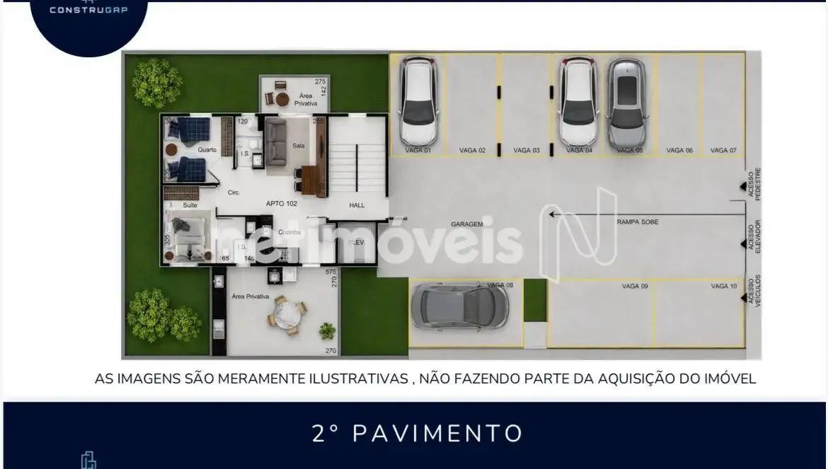 Excelente cobertura 03 quartos com suite, predio individual. - Foto 4