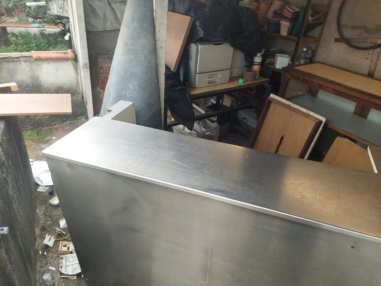 Balcão de atendimento em aço inox - Foto 3