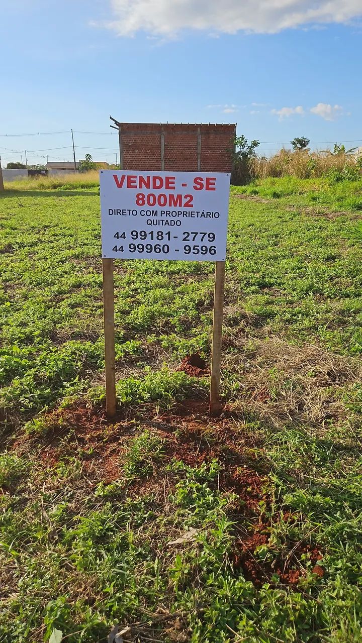 Terreno para área de lazer.