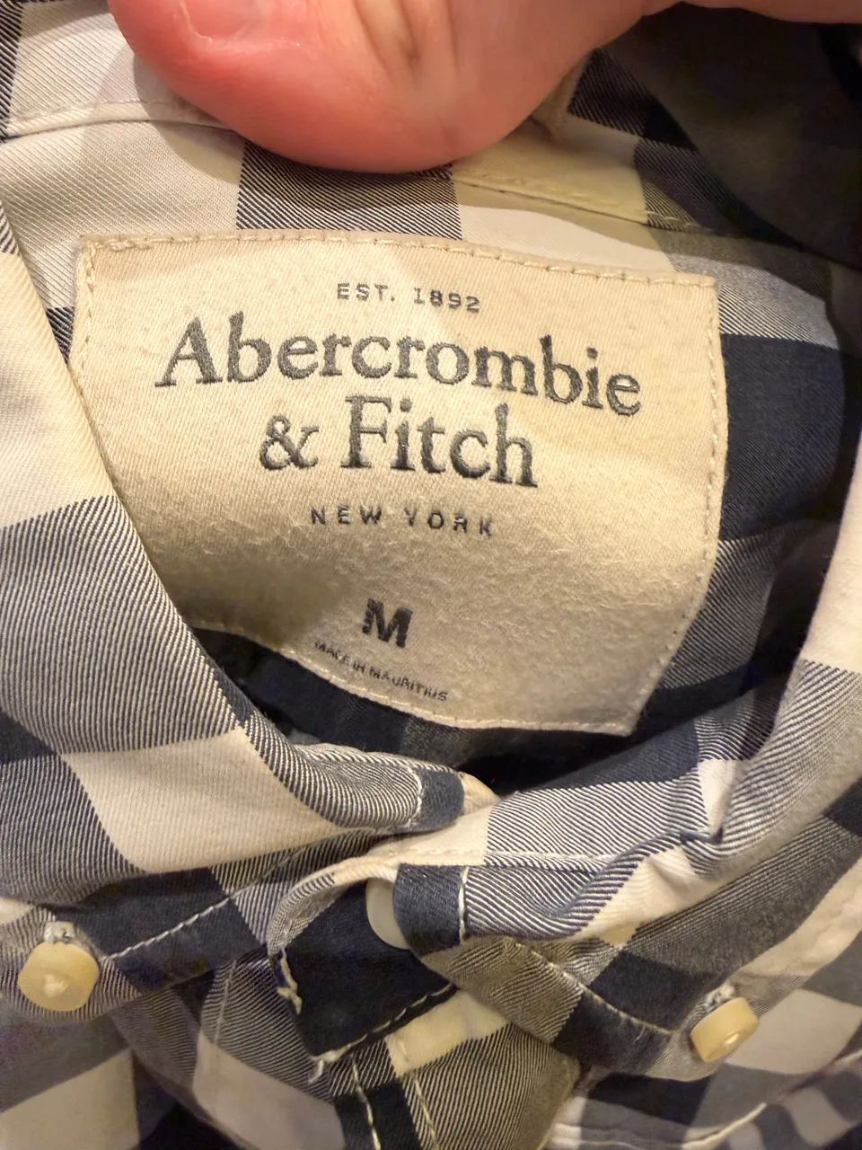 Camisa Xadrez Original Abercrombie - Foto 2