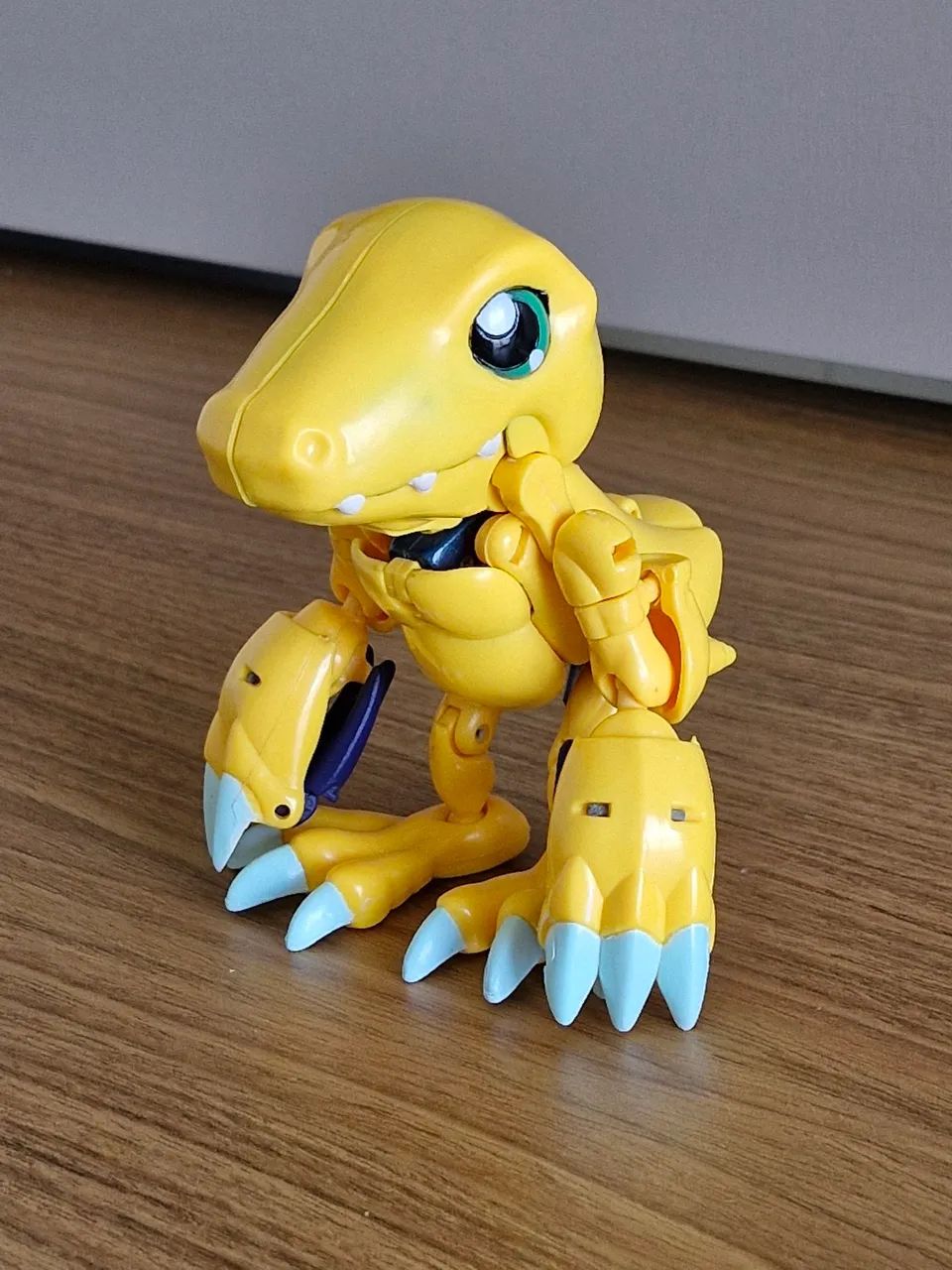 Boneco Digimon Agumon Digivolve War Greymon Original anos 2000 - Foto 2