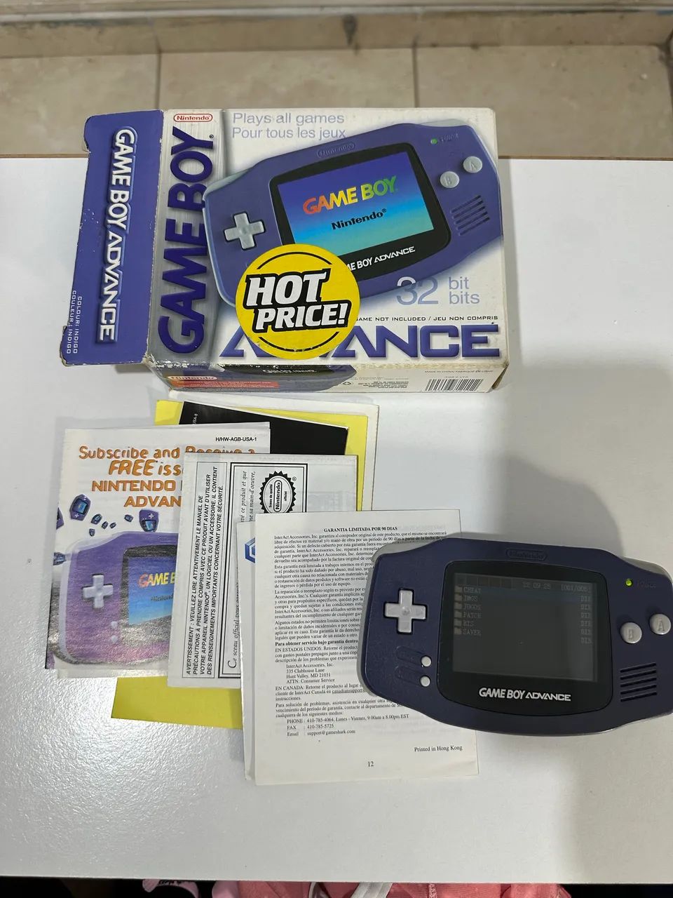 Nintendo Game Boy Advance Original