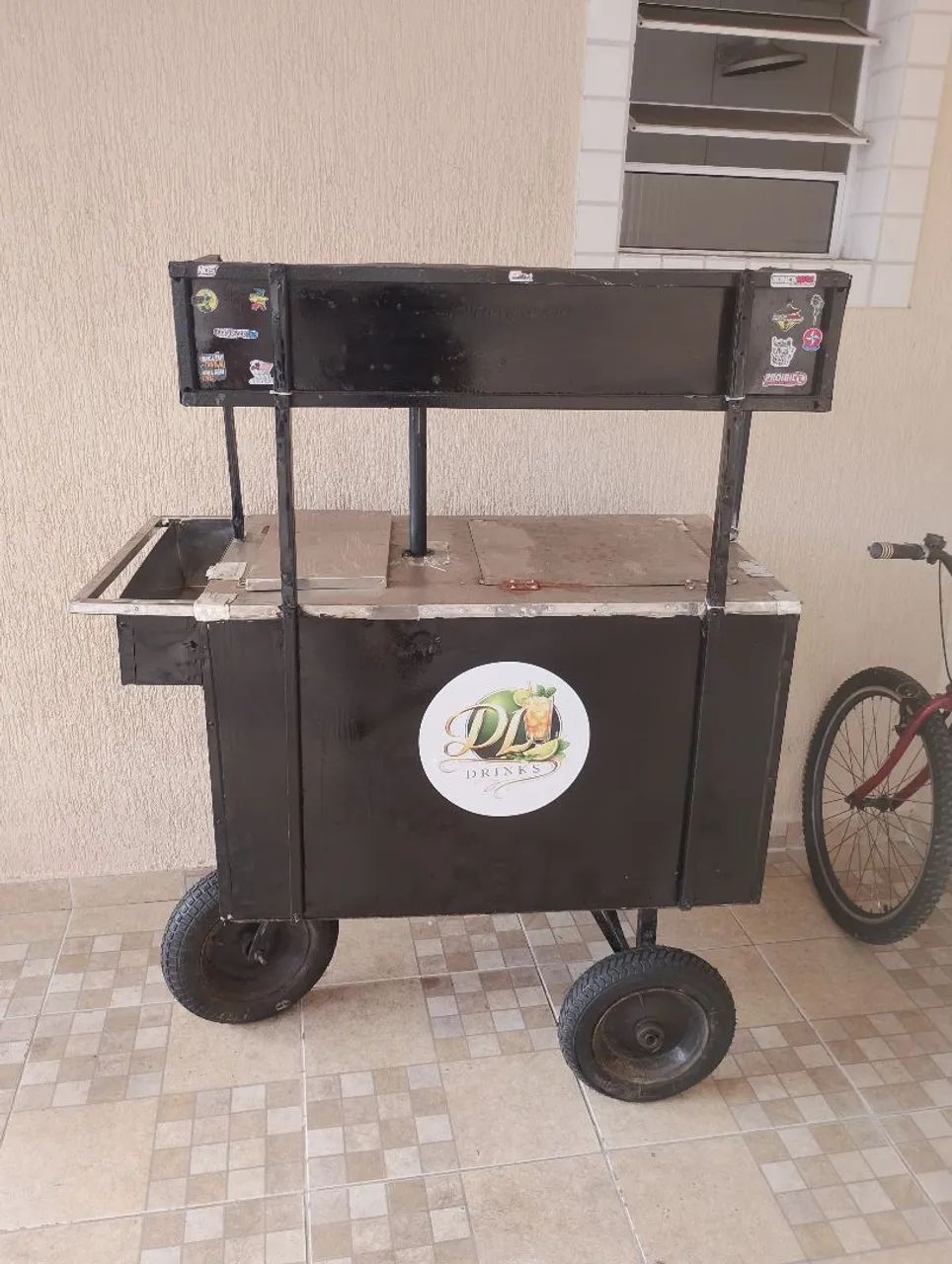 Carrinho para trabalhar 