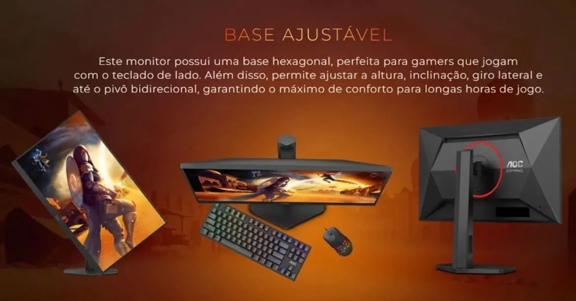 Monitor AOC 24 Polegadas 180 Hz - Foto 2