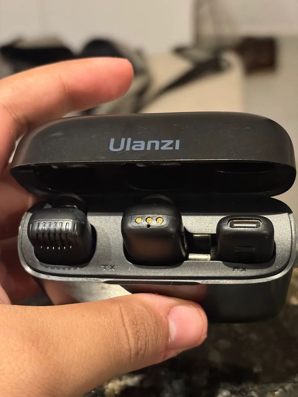 Microfone de lapela ULANZI J12 usado - Foto 2