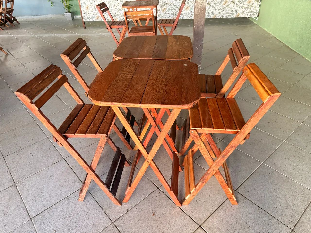 Vendo 6 jogos de mesa bistrô  - Foto 3