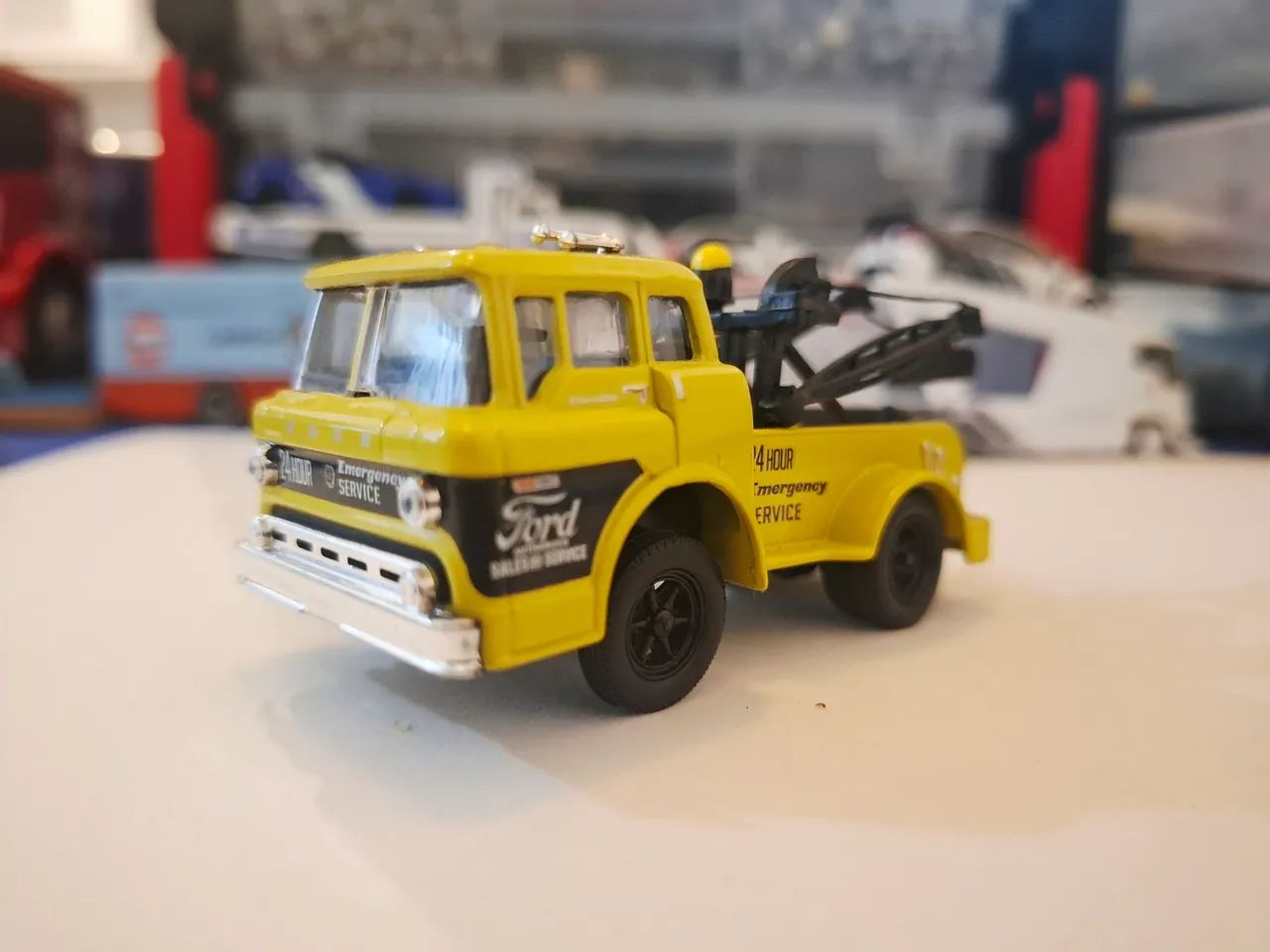 Miniatura Caminhão Guincho Ford 1970!!! - Foto 5