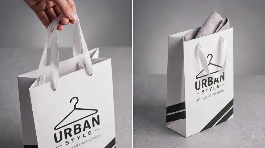 Sacolas de Papel Personalizada - Foto 2