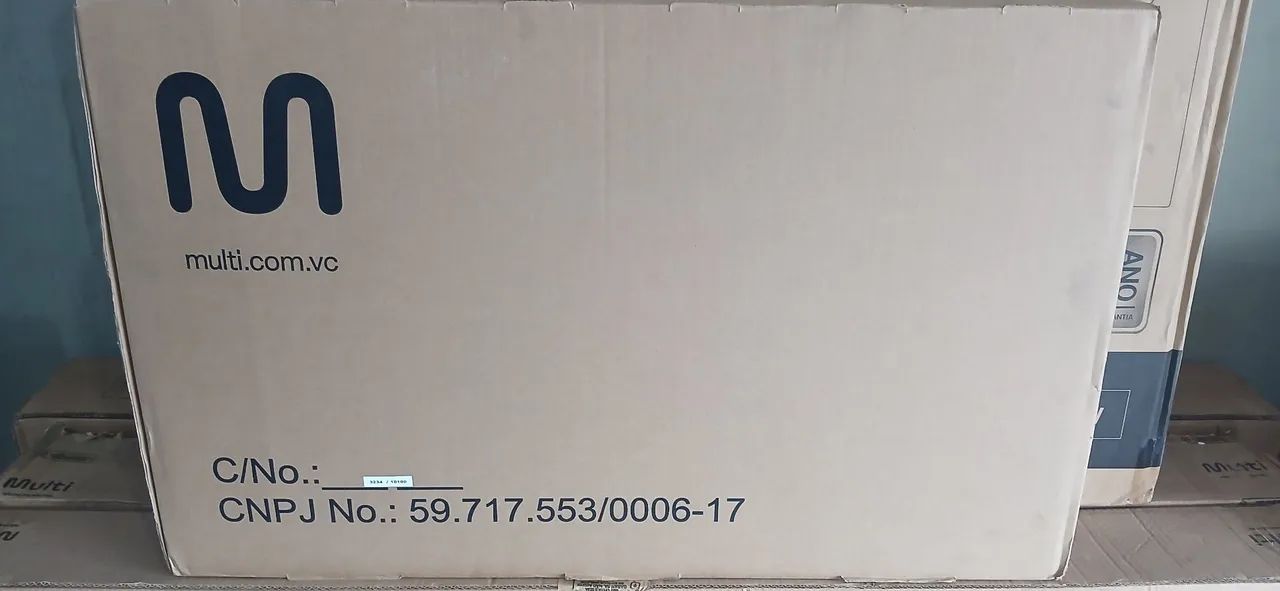 Tv multlaser 43 pol nova lacrada