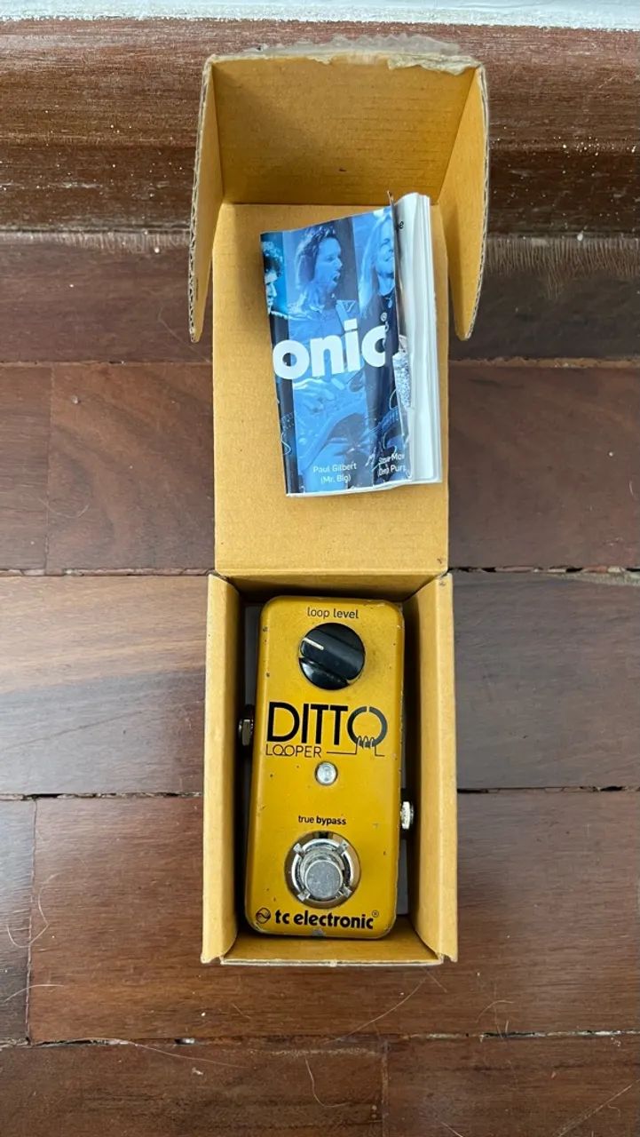 【美品・限定版】tc electronic DITTO LOOPER GOLD Ditto looper edição especial - Instrumentos musicais - União, Belo