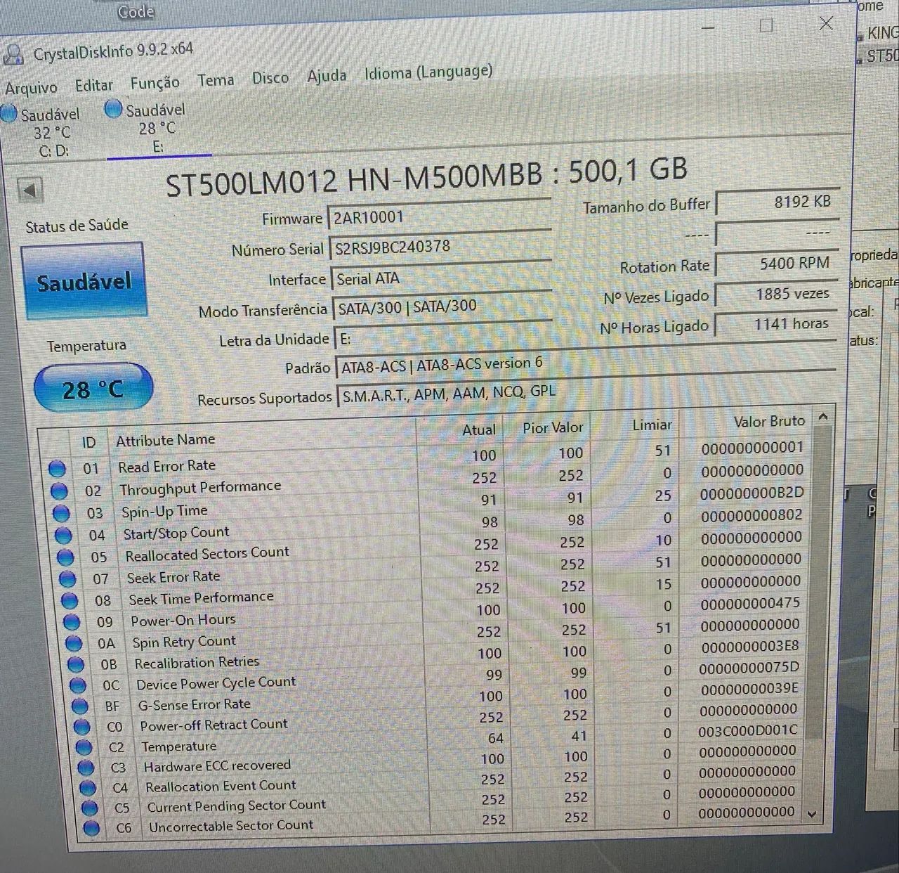HD NOTEBOOK SAMSUNG 500GB - Foto 2