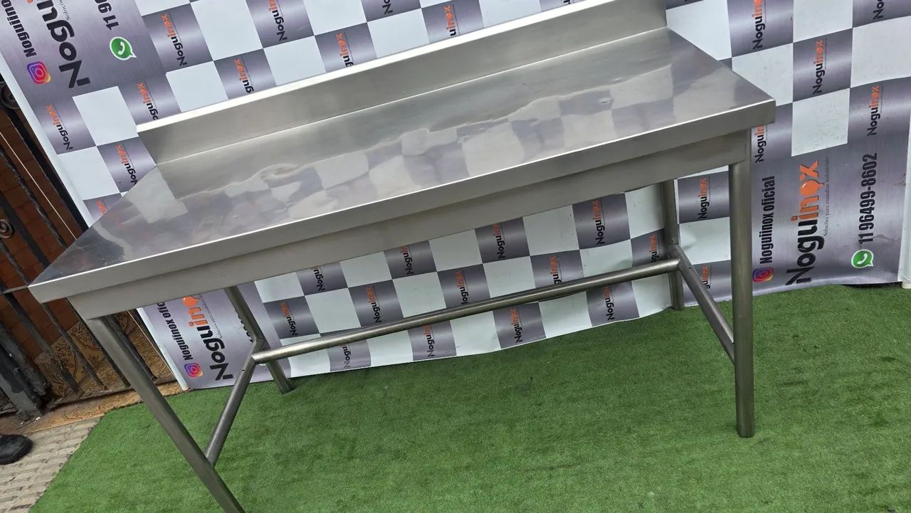 Mesa industrial inox 304 