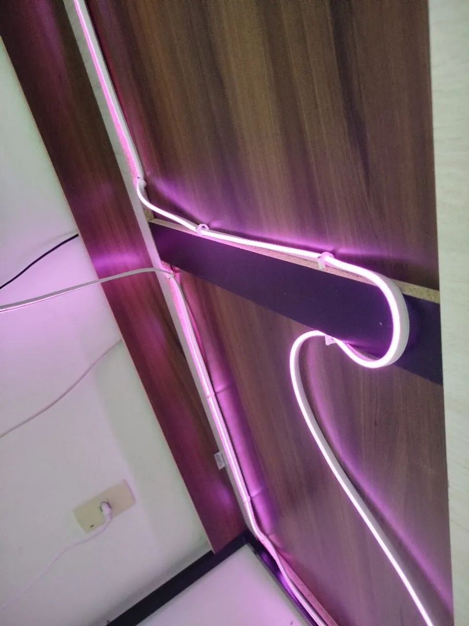 Fita de LED FLAT - Rosa - Foto 2