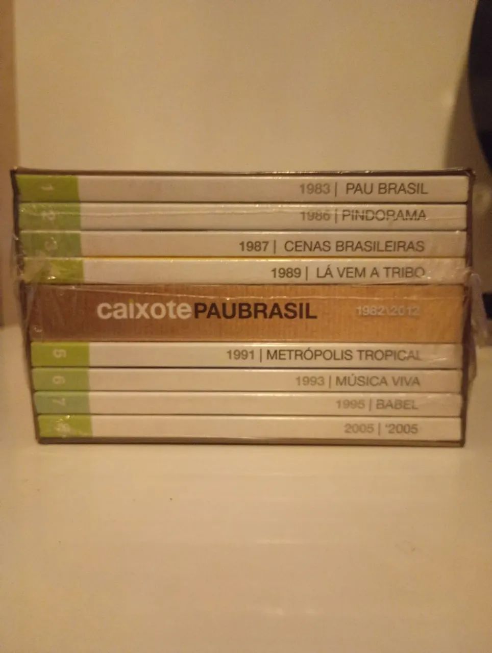 BOX EM CDS PAU BRASIL 1982/2012 - Foto 4