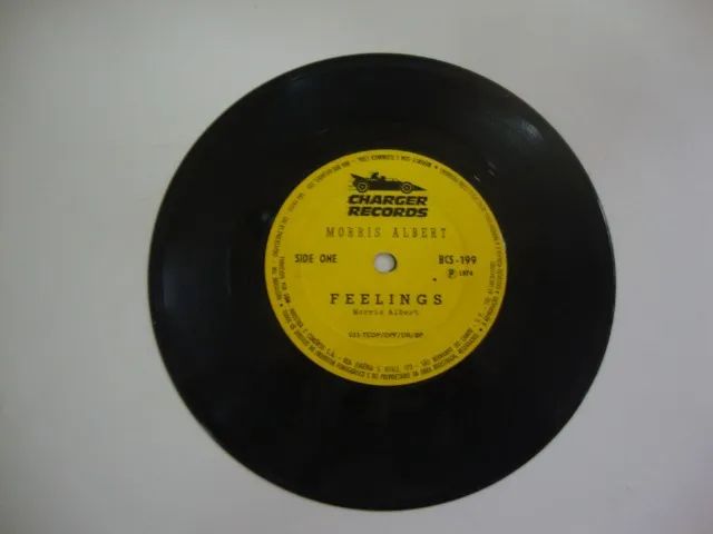 Compacto Vinil Morris Albert - Charger Records 1974. - Foto 2