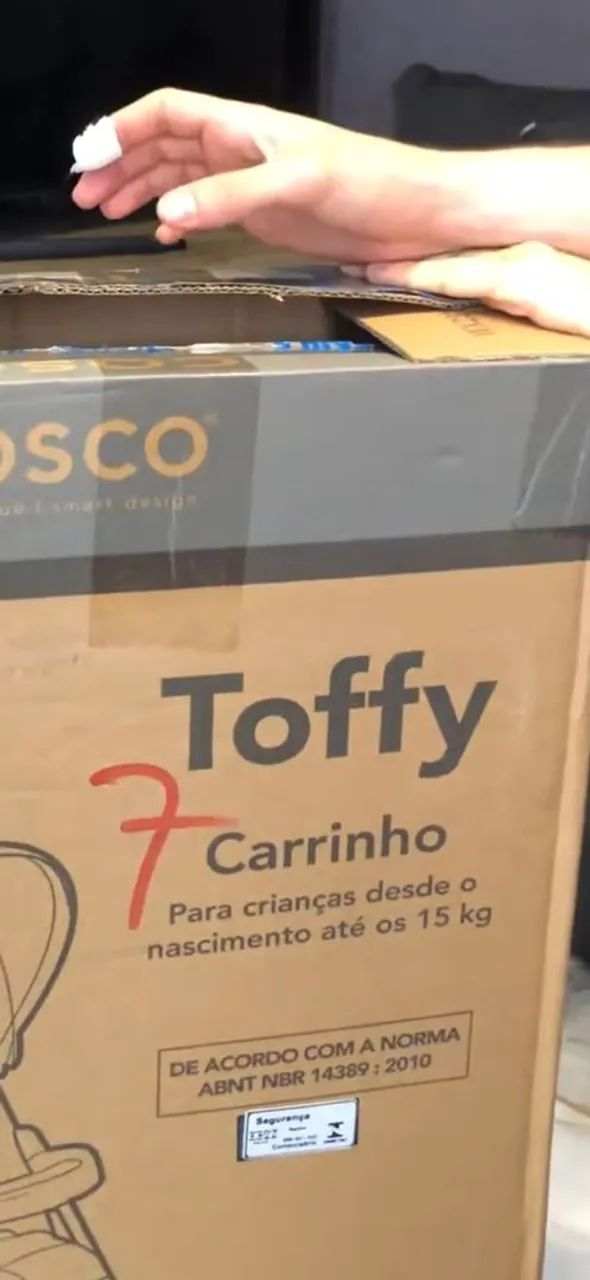 Carrinho  de bebê  toffy cosco kids - Foto 3