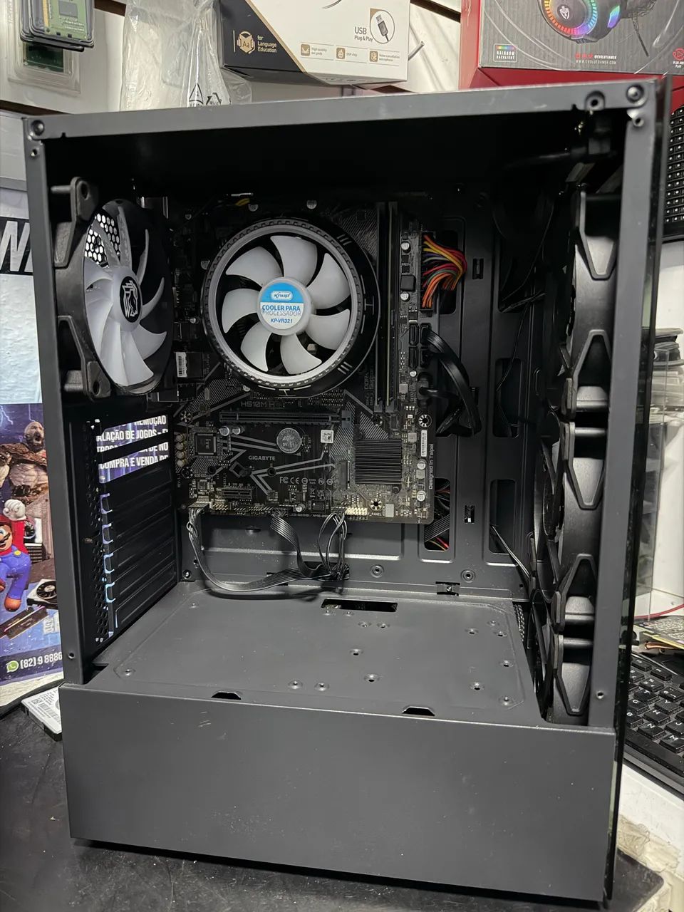 CPU GAMER CORE I3 13ª GERAÇÃO 12GB DE RAM  - Foto 4