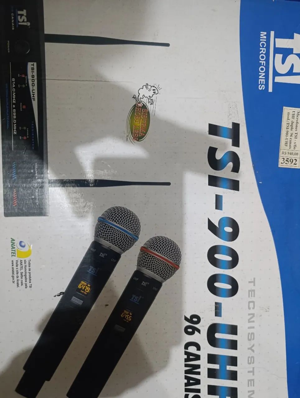 Microfone sem fio TSI 900