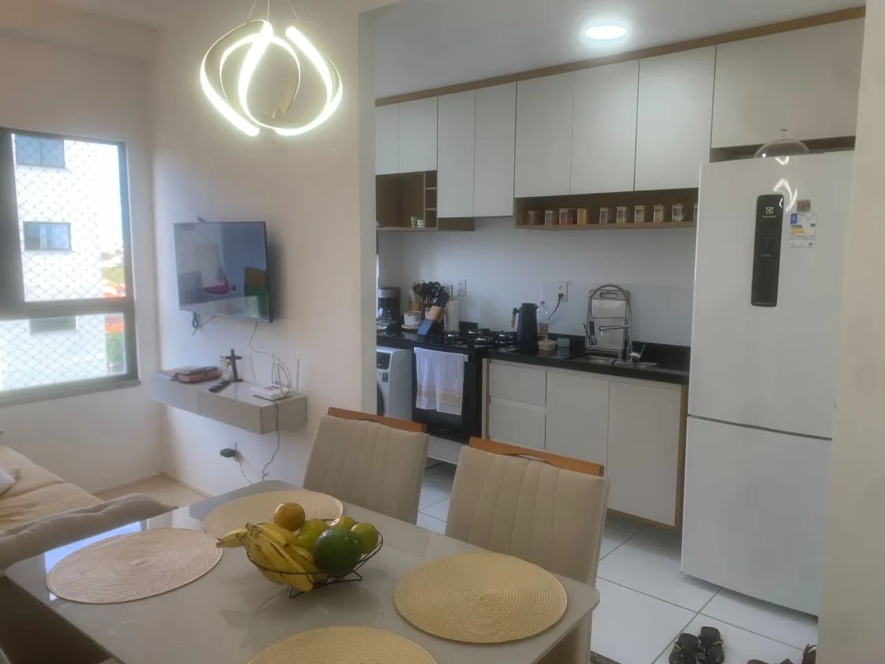 ALUGO APARTAMENTO SEMI MOBILIADO - Foto 3