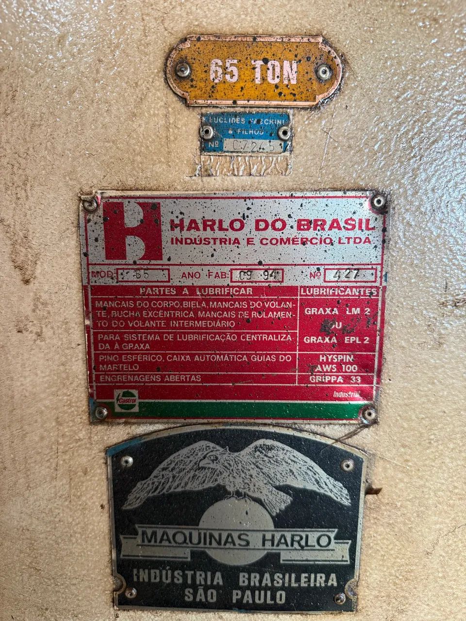 Prensa Harlo 65 toneladas - Foto 4