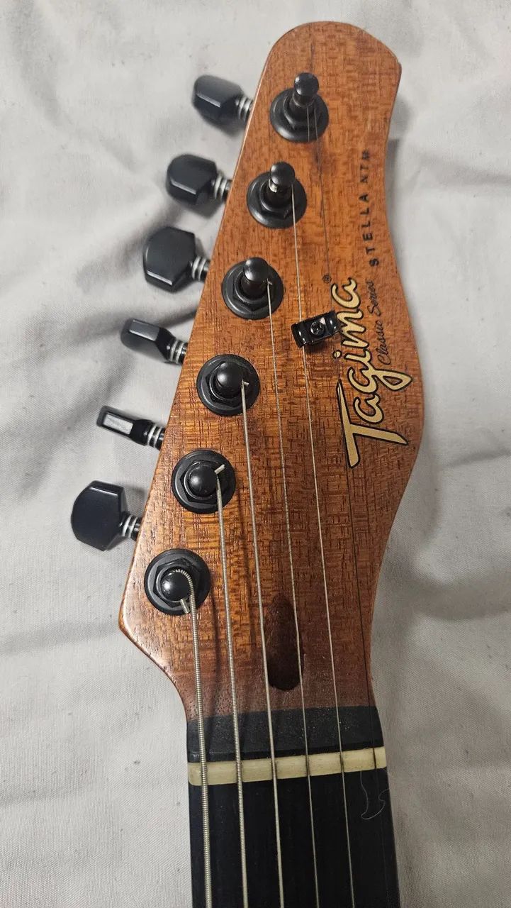 Guitarra Tagima Stella Classic Series NTM toda em mogno! - Foto 3
