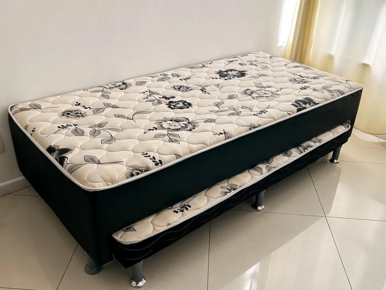 Bicama box conjugado Ortobom - Cama de Solteito com cama auxiliar - Foto 5