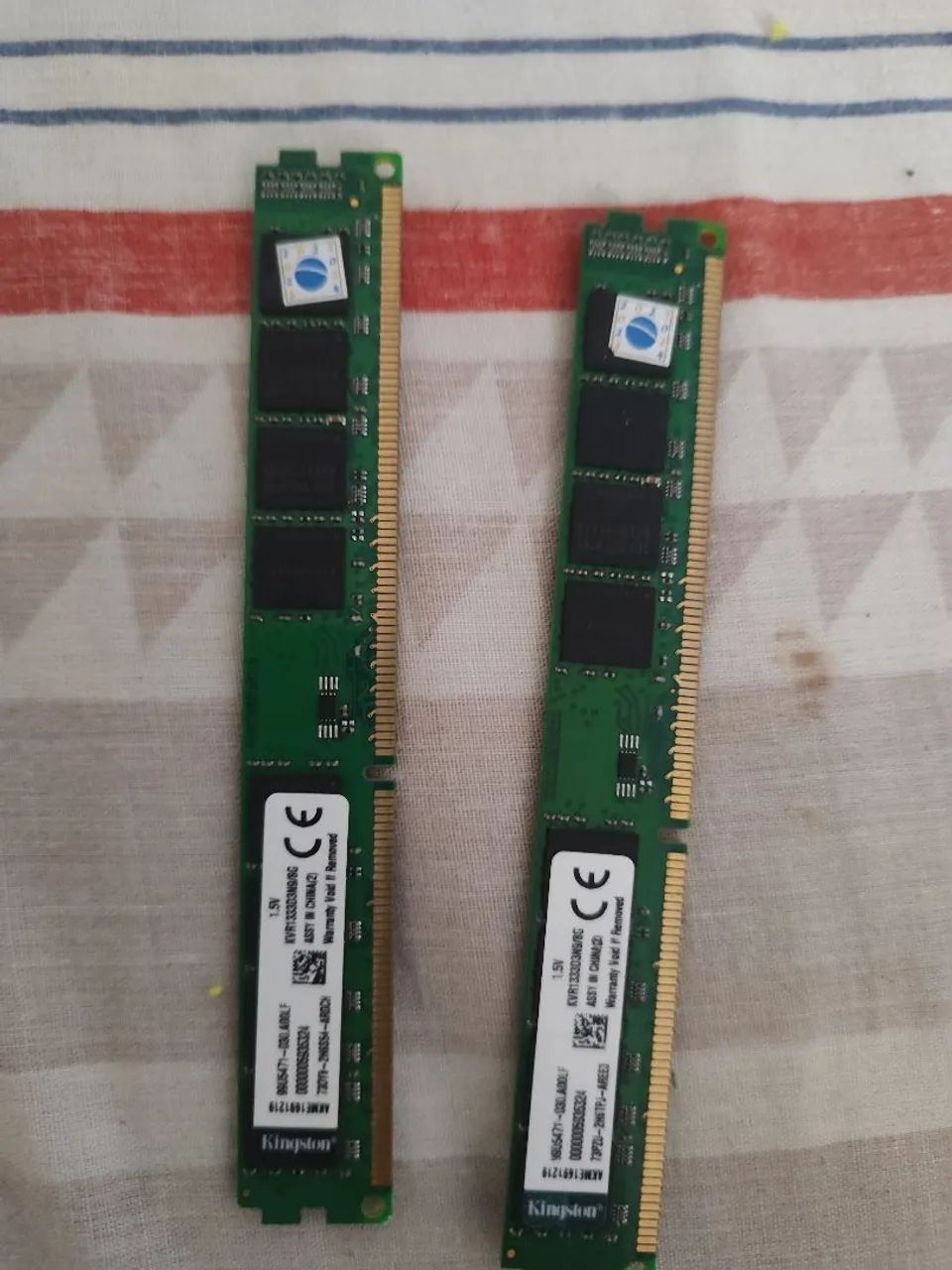  Kit Memória ram Kingston DDR3 8gb 