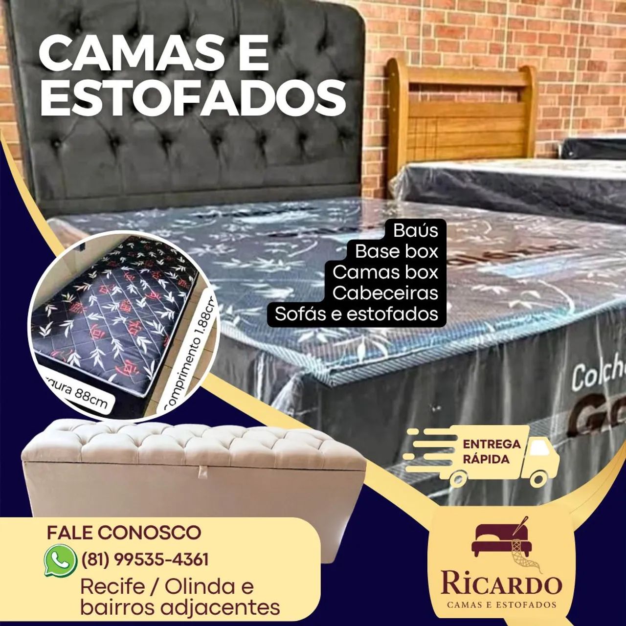 Cama casal box.. - Foto 3
