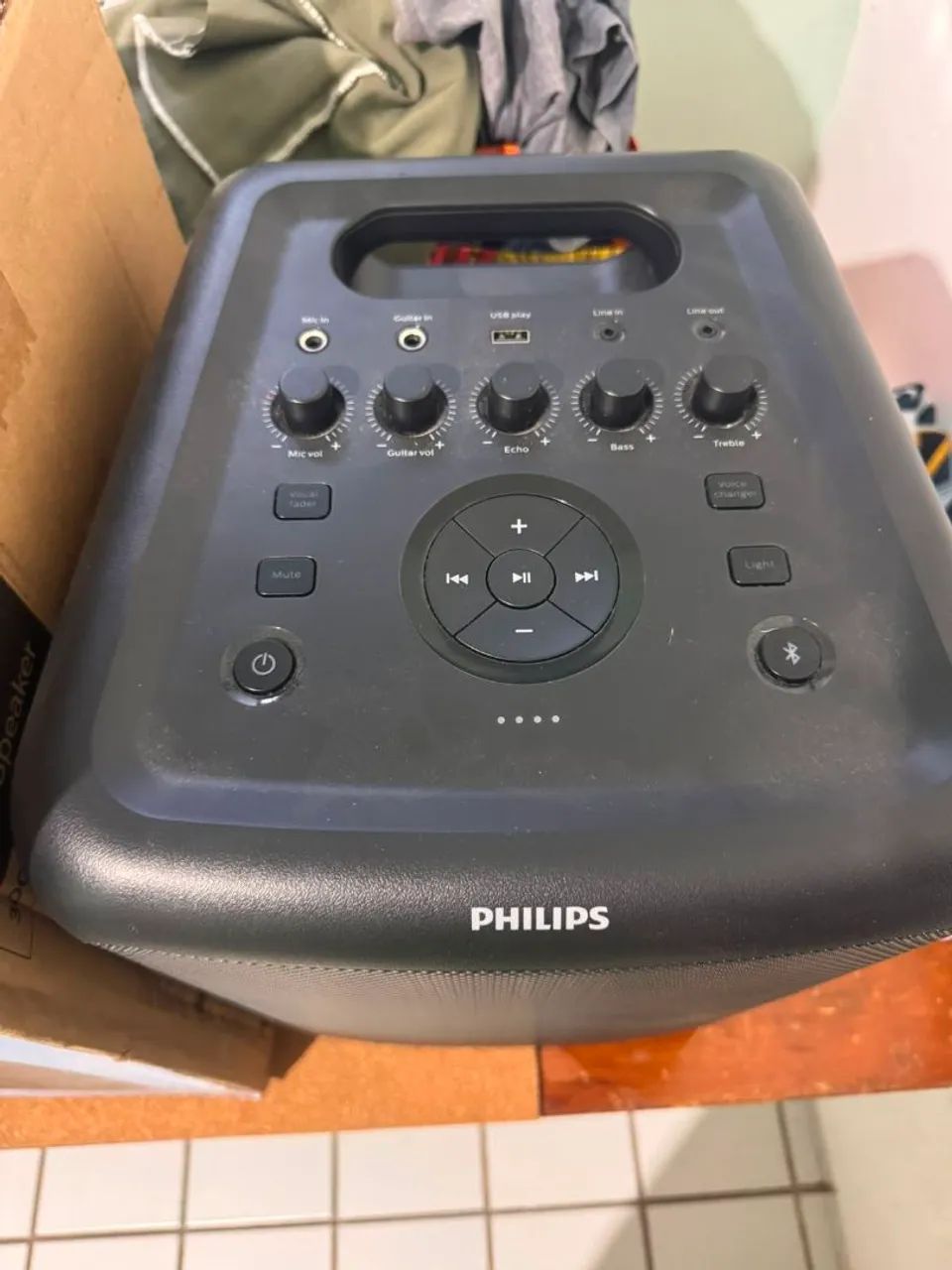 Caixa de Som Philips Bluetooth Party Speaker - Foto 3