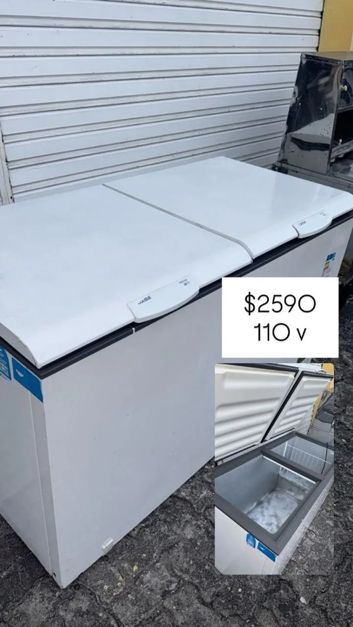 Freezer horizontal usado