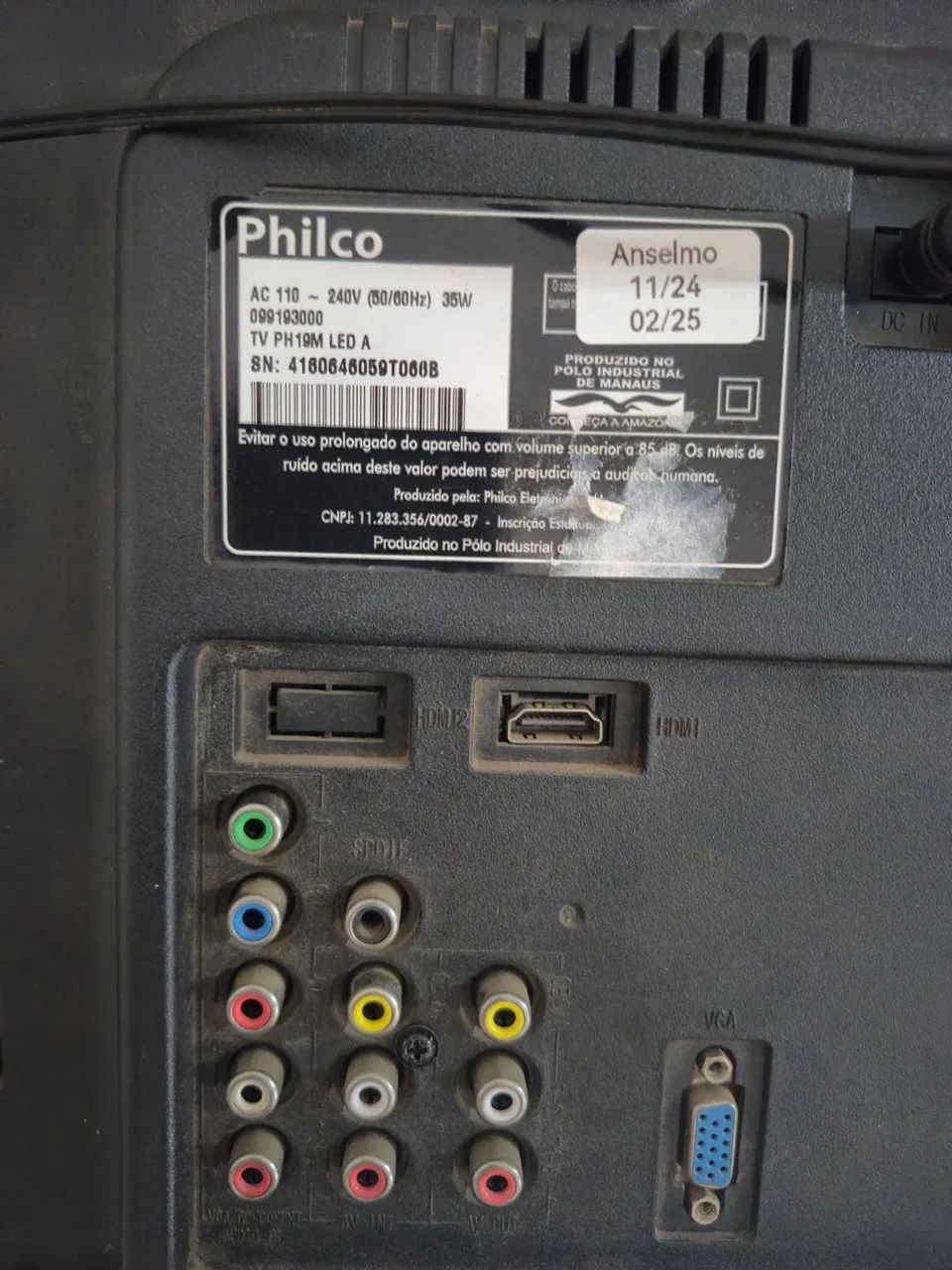 Televisão Philips 19 polegadas (retirada de peça) - Foto 2