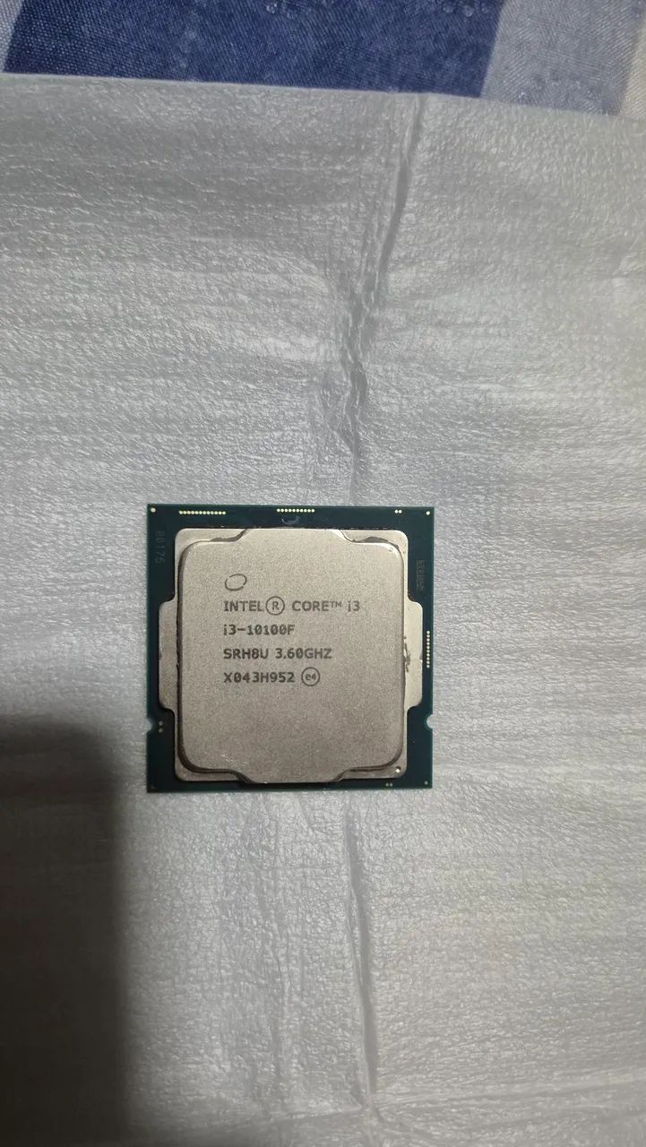 Processador intel i3 10400f