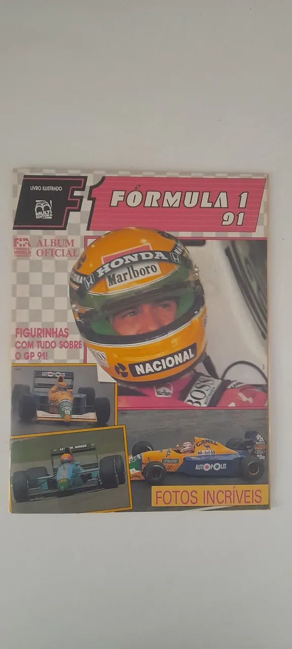 Álbum Completo Fórmula 1 1991.