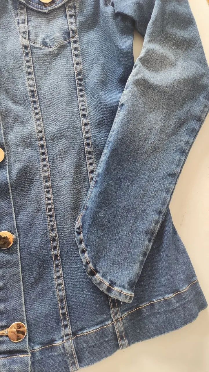 Jaqueta jeans P adulto  - Foto 5