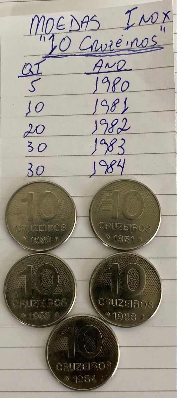 Moedas Antigas  - Foto 4
