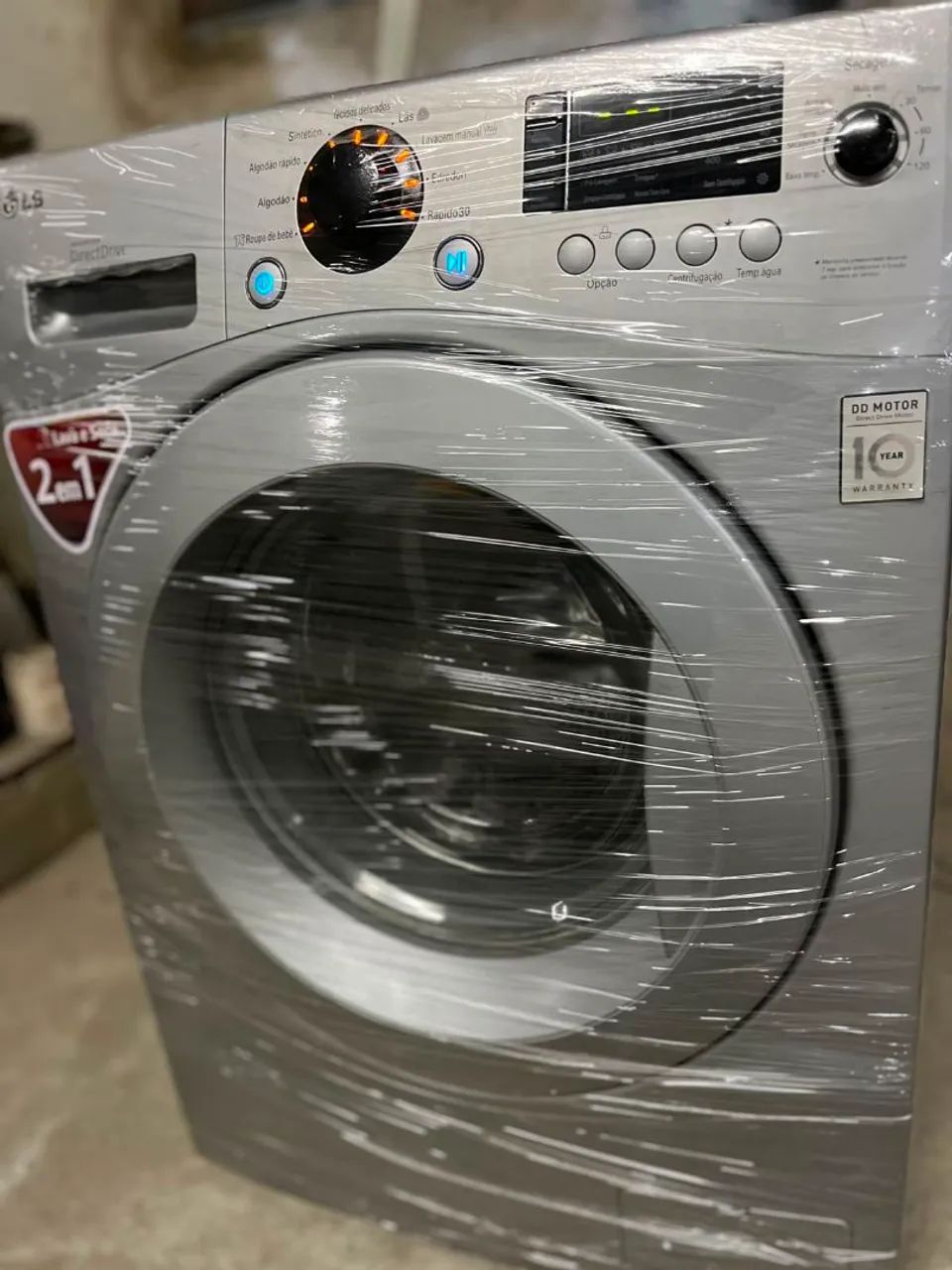 Lava e seca LG prata - Foto 3