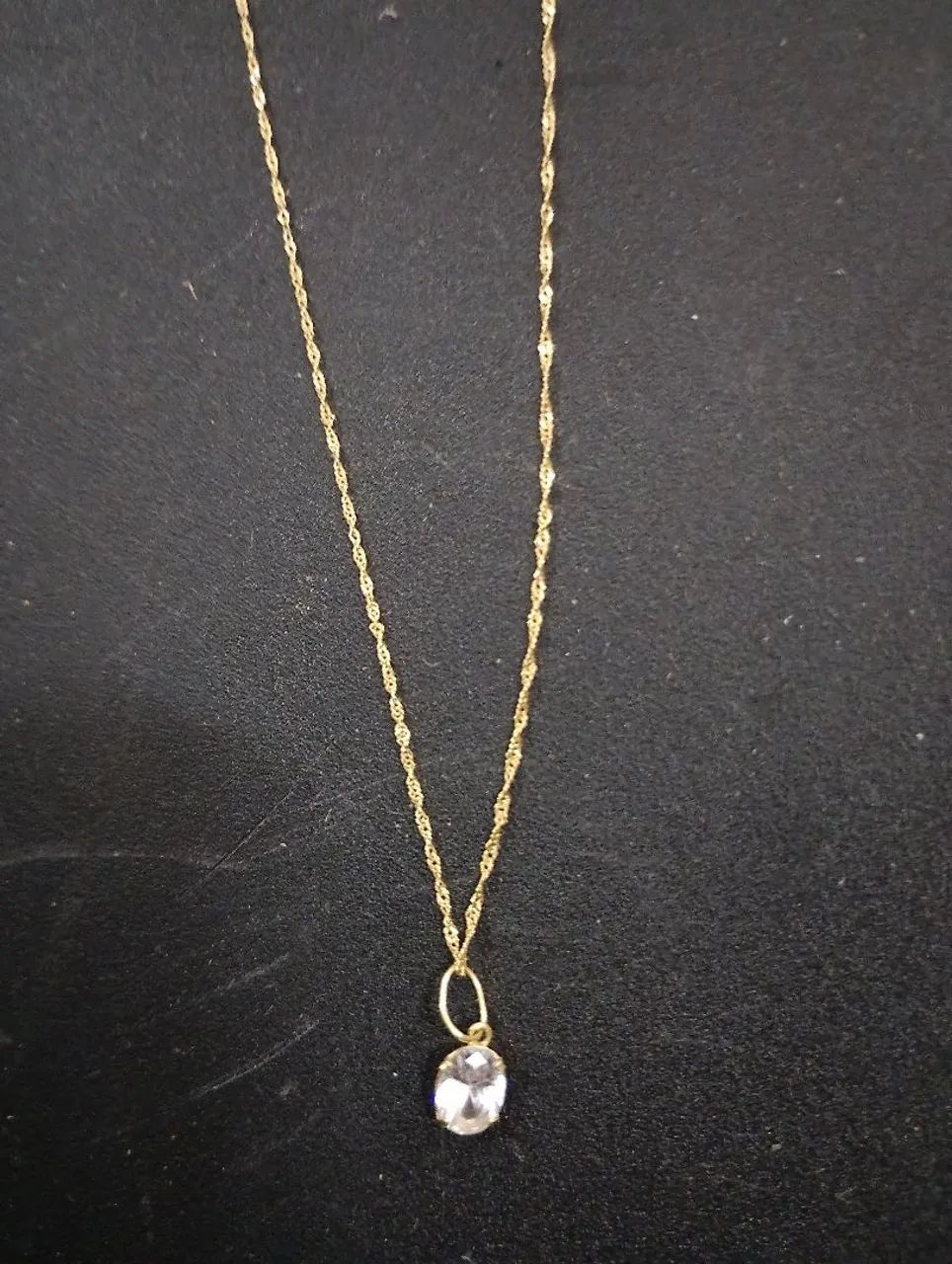 Cordão feminino ouro 18k 