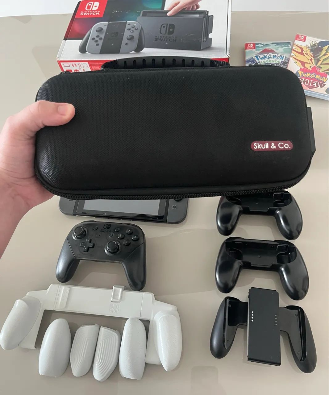 Nintendo Switch + 3 Jogos + Pro Controller  - Foto 3