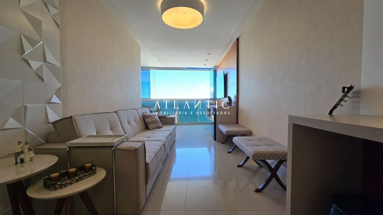Vista mar, 3 Quartos com suite todo montado e decorado, lazer completo - Foto 2