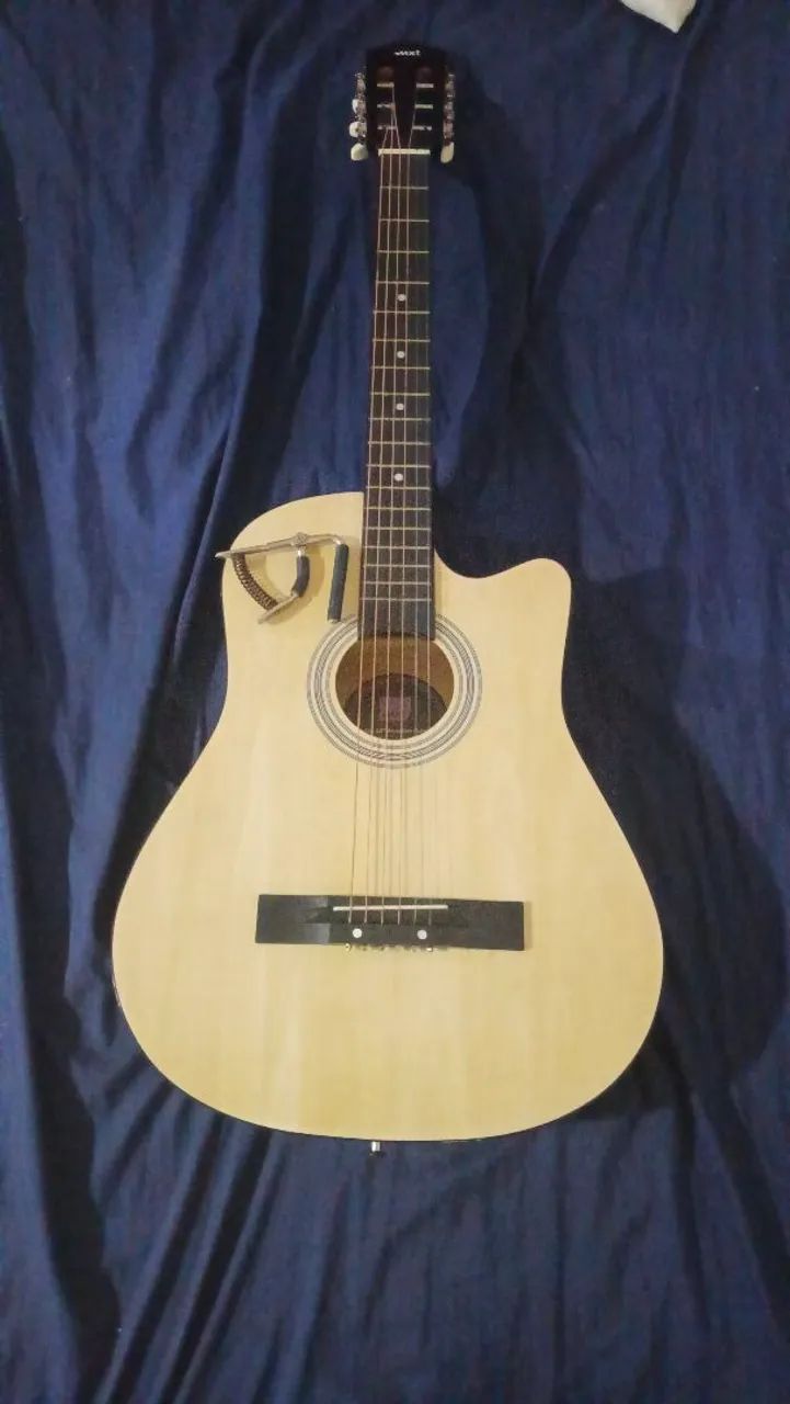 VIOLÃO CUTWAY - COM TENSOR E CORDA DE AÇO ( MAIS CAPOTRASTE ) - Foto 2