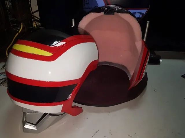 Capacete tokusatsu Jaspion - Foto 4